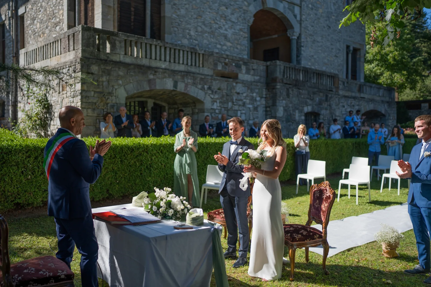 Cerimonia in villa